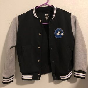 black and grey kids jacket